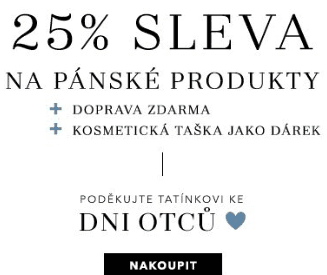 Douglas - sleva 25% na vše pro pány