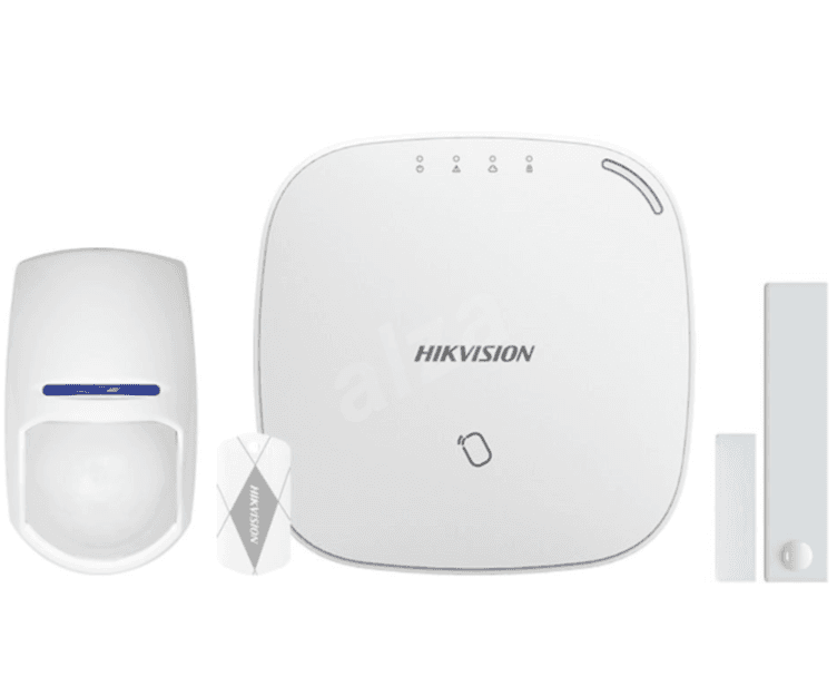 Set domovního alarmu Hikvision, hub, pir