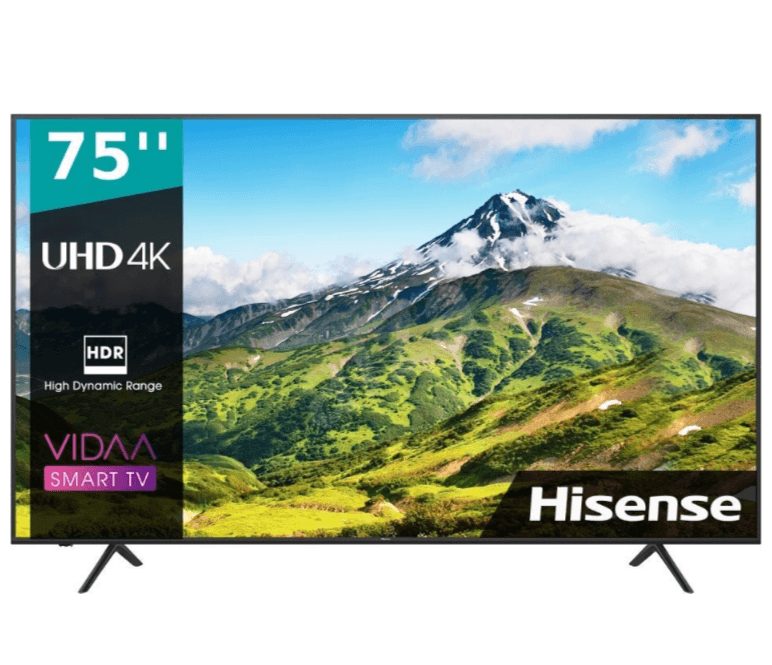 4K Smart TV, 191cm, HDR, Hisense
