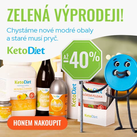 Ketodiet - sleva 40% na vybrané produkty