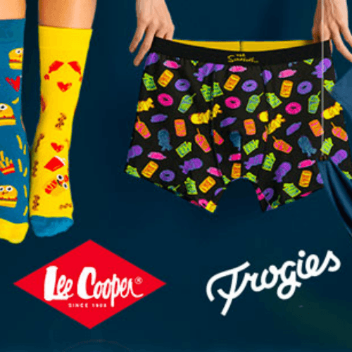 Sleva 50% na Lee Cooper a Frogies