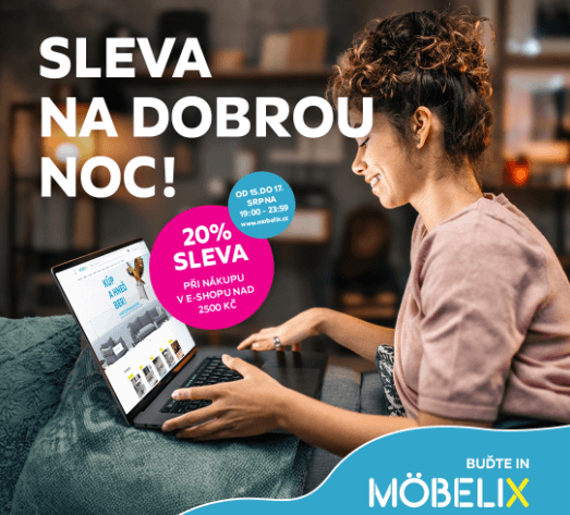 Slevový kód -20% na vše v Mobelix