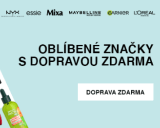 Doprava zdarma na vybrané značky