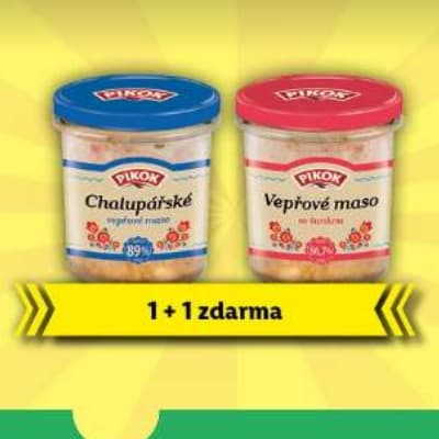 Vepřové maso ve skle 300 g - 1+1 zdarma
