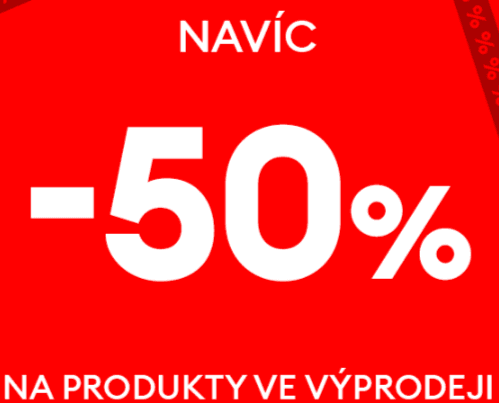 Sinsay - extra sleva 50% na výprodej
