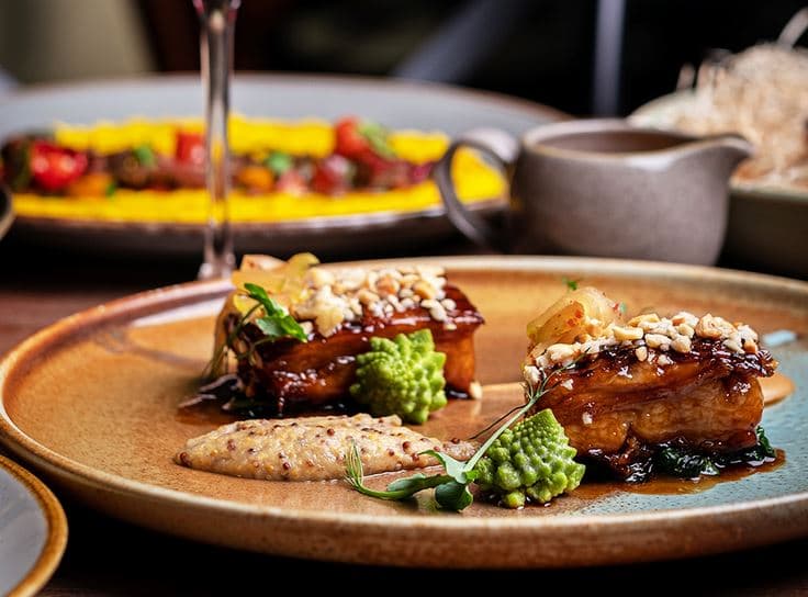 Degustační menu s víny v restauraci Amano pro dva