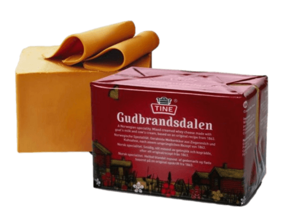 Norský karamelový sýr Gudbrandsdalen - sleva 50 Kč
