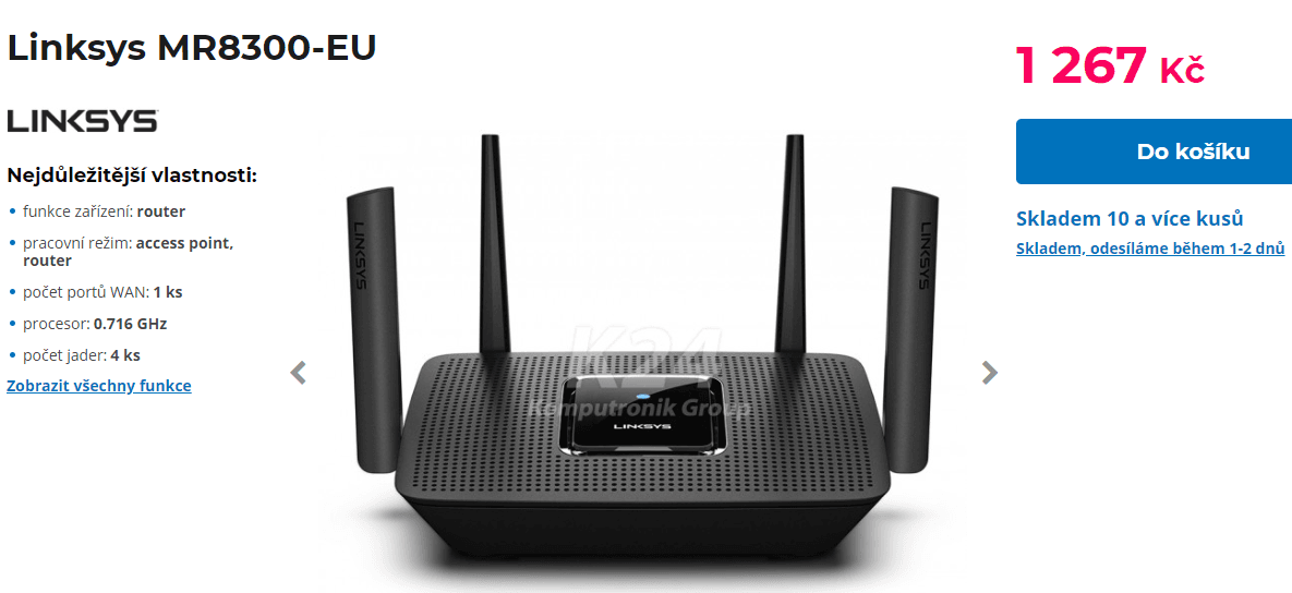 Wifi router Linksys