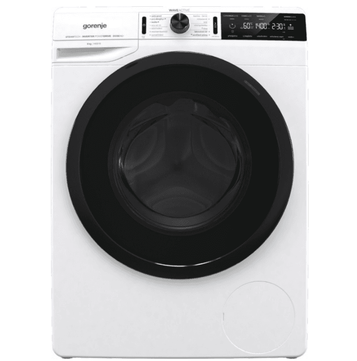 Parní pračka Gorenje, 8kg, 1400 ot