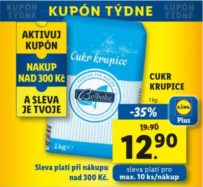 Cukr krupice, 1 kg