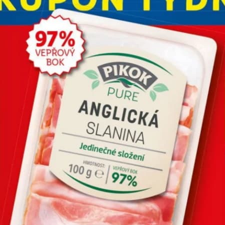 Prémiová anglická slanina 100 g