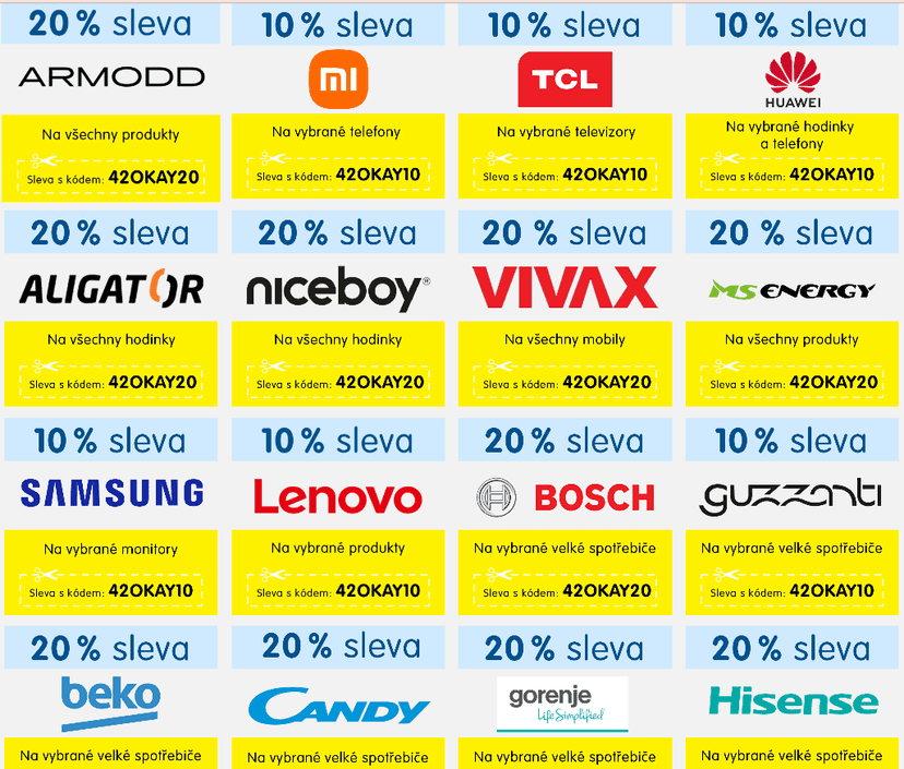 Okay.cz - slevové kódy až -20%