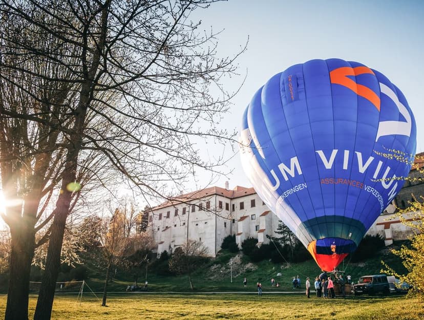 Pilotem balonu na zkoušku