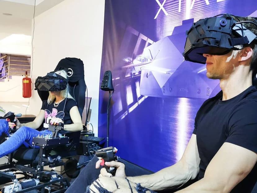 VR Letecký simulátor