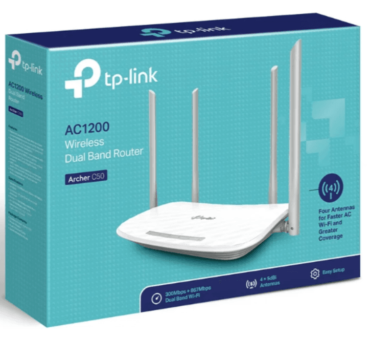 Dvoupásmový router TP-Link Archer C50
