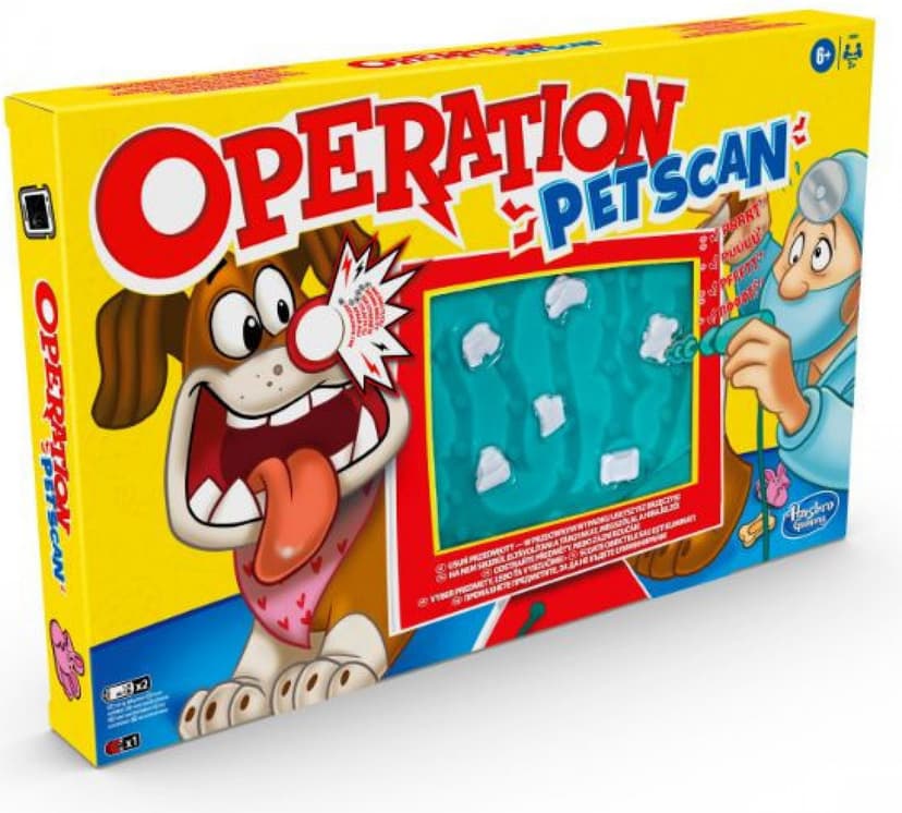 Společenská hra Hasbro Operace Mazlíčci