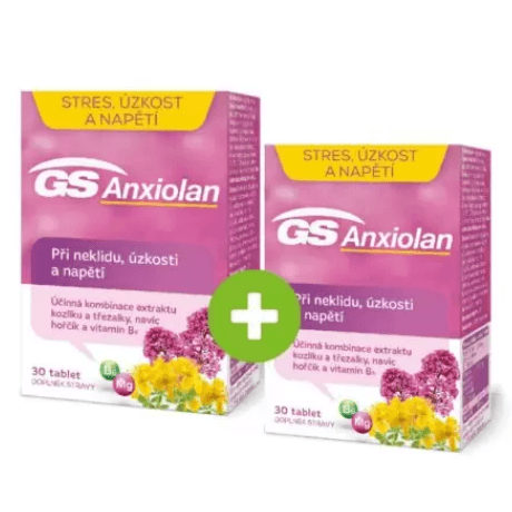 Doplněk stravy GS Anxiolan, 30 tbl