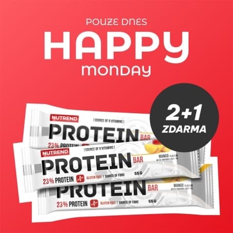 Proteinové tyčinky Nutrend 55g 2+1 zdarma