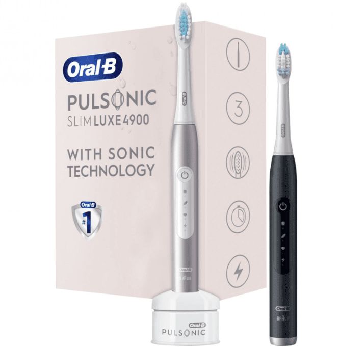 2x el. kartáček Oral-B Pulsonic Slim Luxe