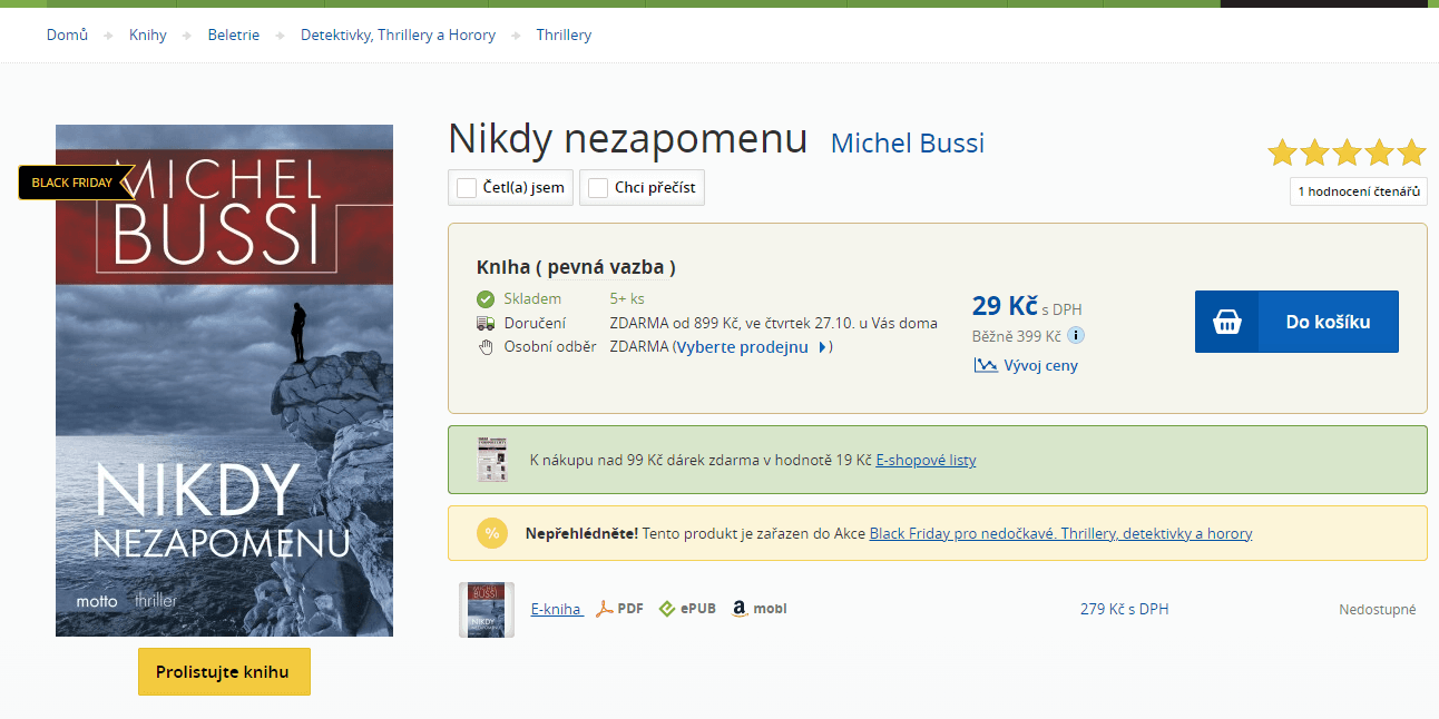 Nikdy nezapomenu, Michel Bussi