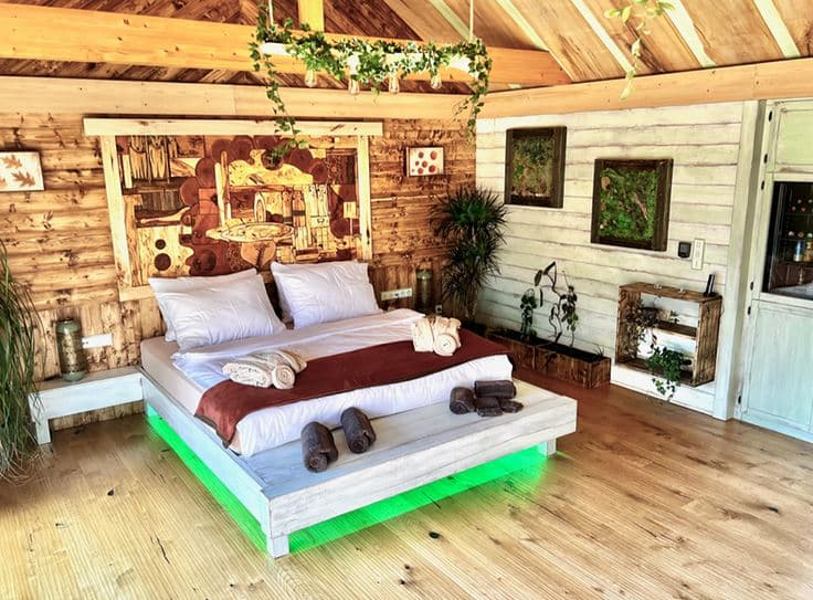 Romantika v přírodě v originálním wellness resortu