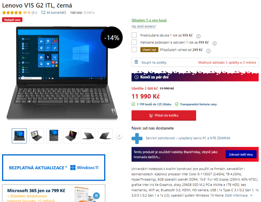 Lenovo, i5 4,2GHz, 8GB RAM, SSD+HDD