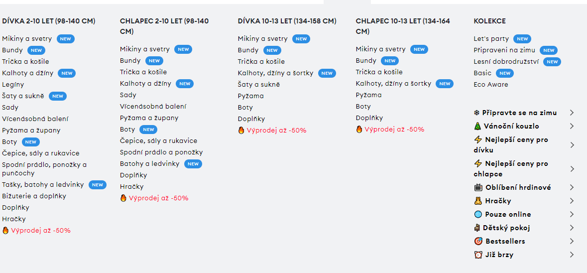 Sinsay - extra sleva 40% na vybrané zboží