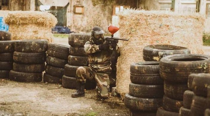 Paintball v aréně Ostrov pro 15 osob