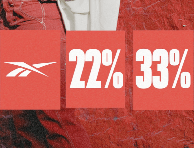 Reebok - sleva až 33% (singles day)