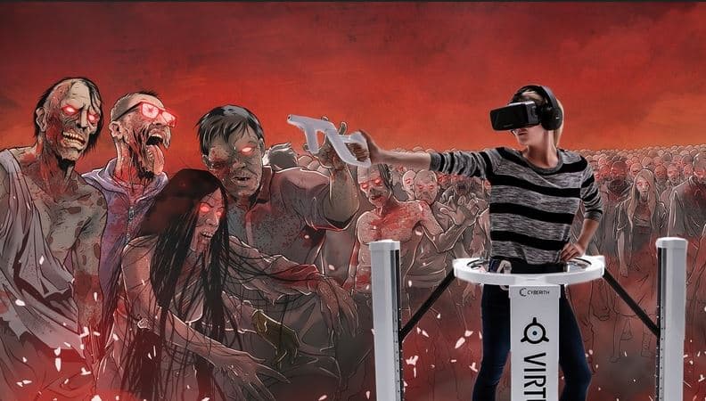 Zombie ostrov: Adrenalinová VR střílečka pro dva