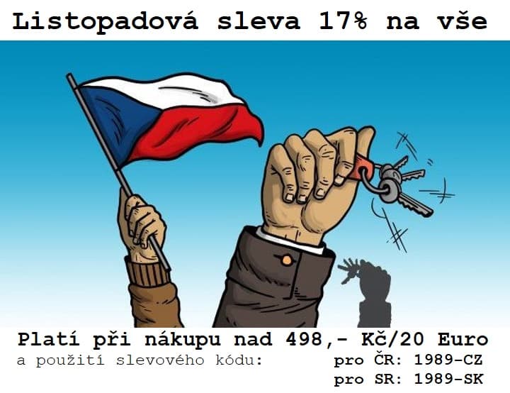 Listopadová sleva 17% na vše