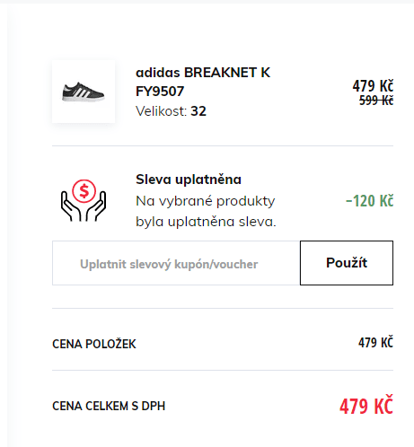 A3 Sport - sleva 20% na Adidas