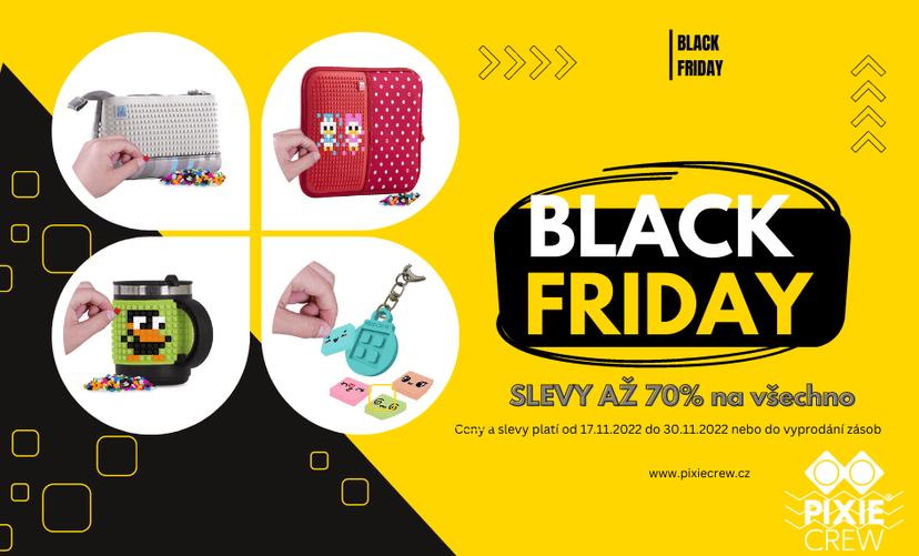 Black Friday se slevou až 90%
