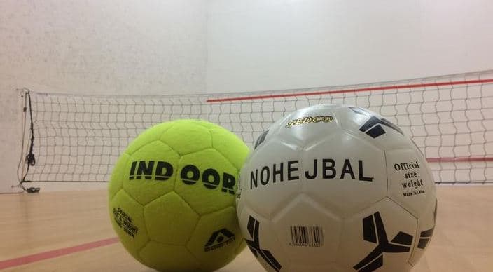 Nohejbal v hostomickém sport-relax centru