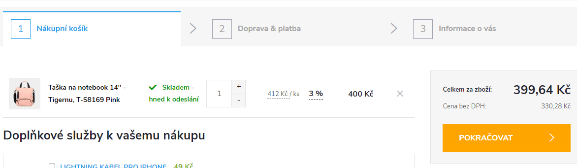 Taška / Batoh Tigernu, ntb 14"