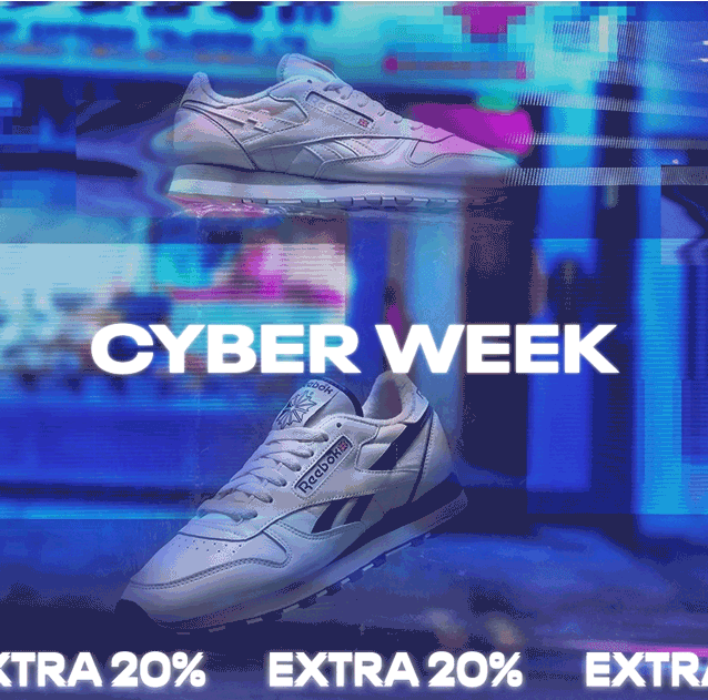 Reebok - extra sleva 20% na nákup