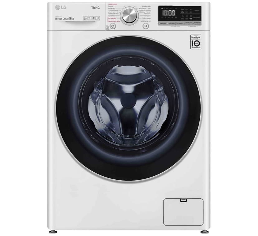Parní pračka LG, 9kg, 1570 ot., Wifi