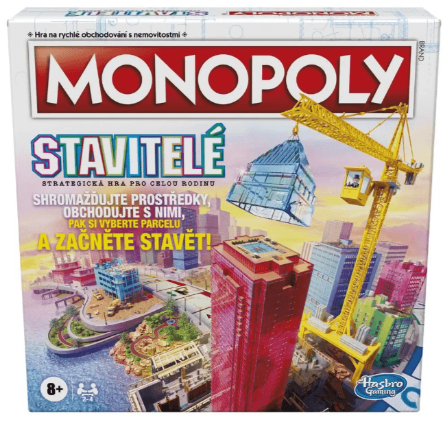 Stolní hra Hasbro Monopoly Stavitelé 