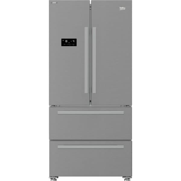 Americká lednice Beko, 387/152l, nerez