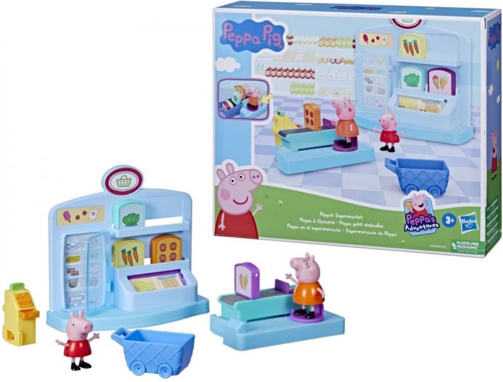Hrací sada Prasátko Peppa Supermarket 