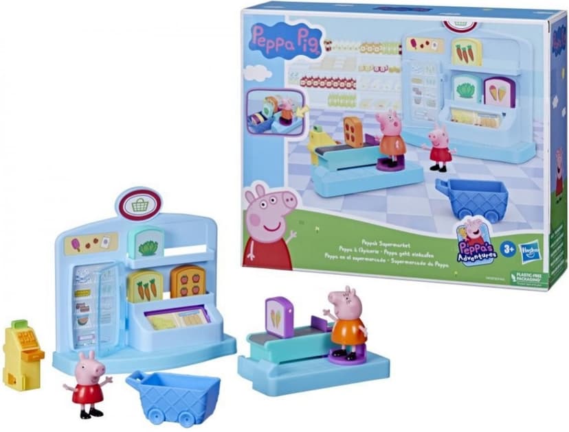 Hrací sada Prasátko Peppa Supermarket 