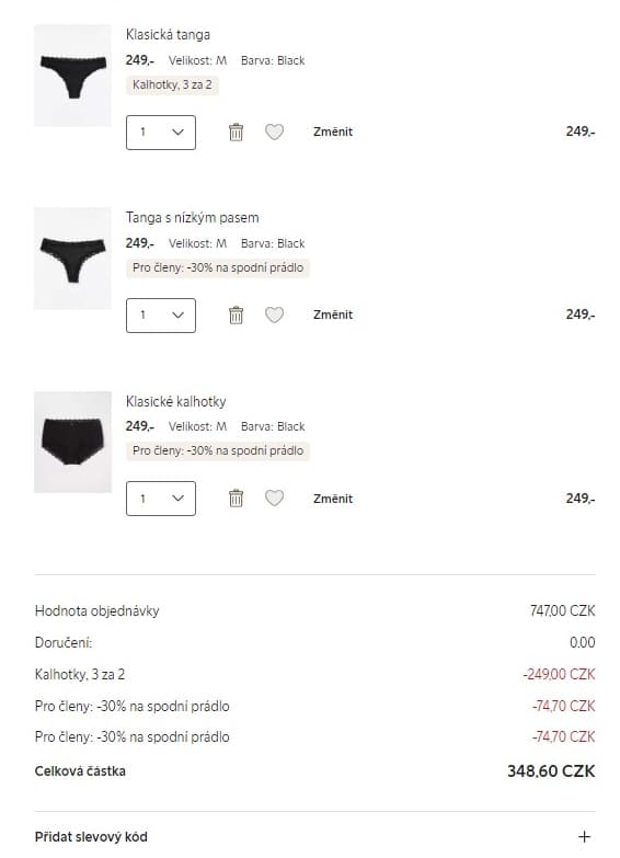 Lindex - sleva 30% na noční a spodní prádlo