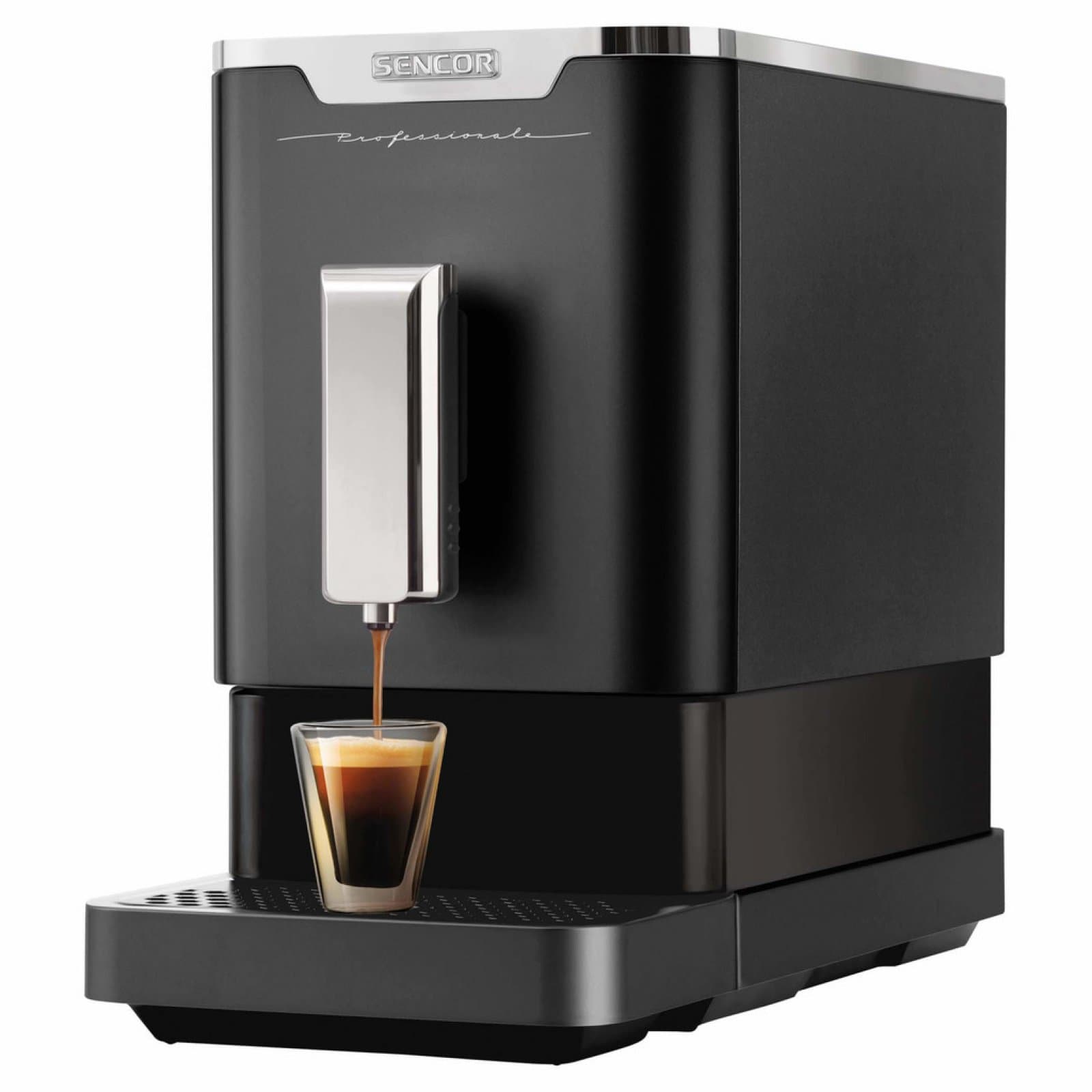 Espresso Sencor, 19bar, zrnková káva, 18cm