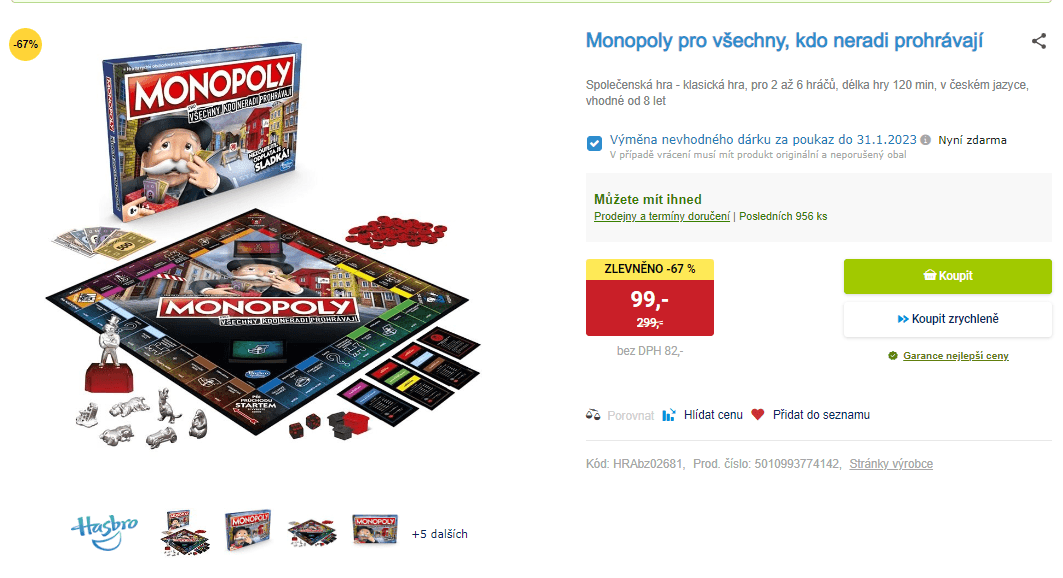Monopoly pro všechny, kdo neradi prohrávají