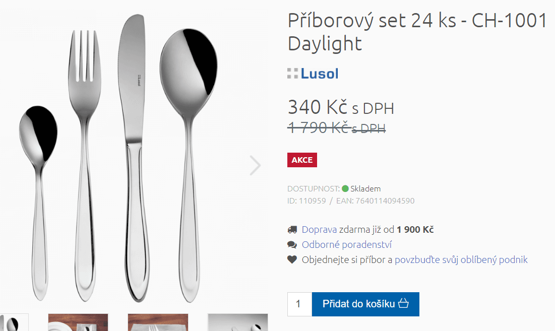 Příborový set Daylight 24 ks
