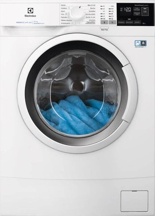 Slim pračka Electrolux, 6kg, 1200, pára
