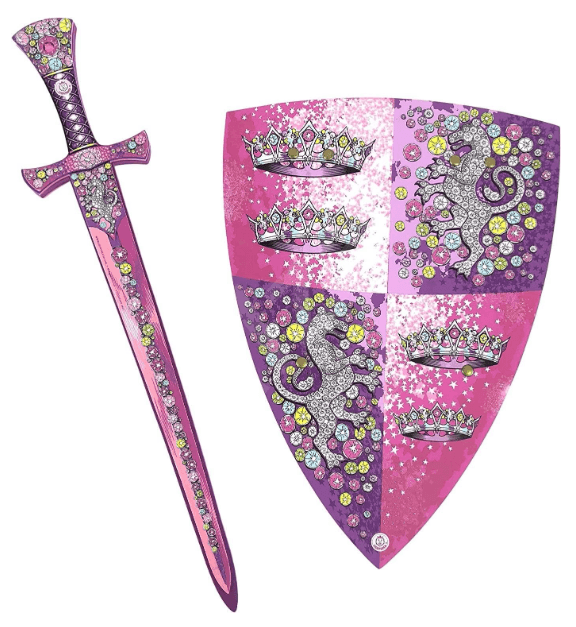Křišťálová princezna set - Meč a štít