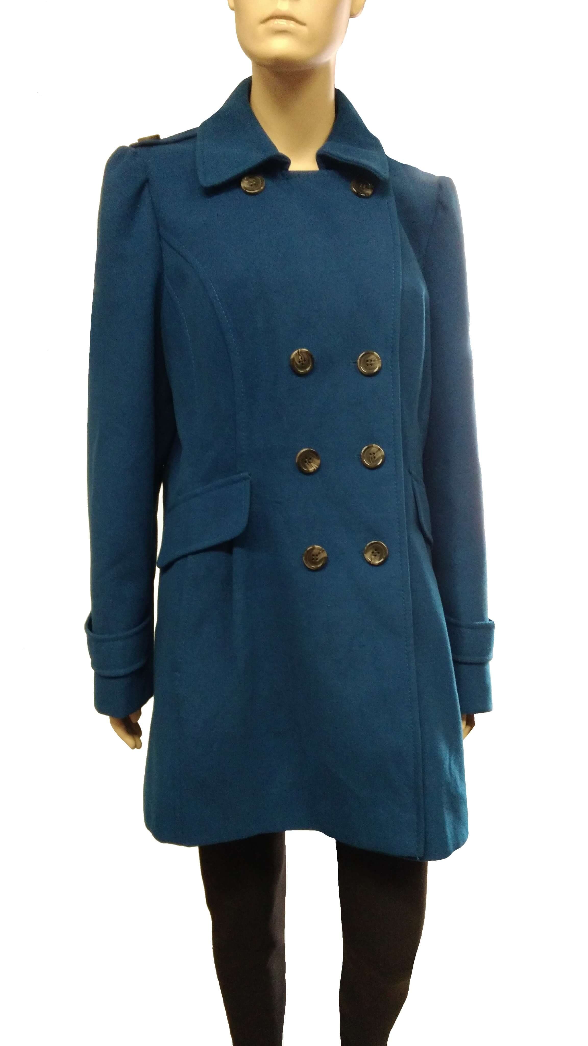 Elegantní dámský flaušový kabátek Marks & Spencer