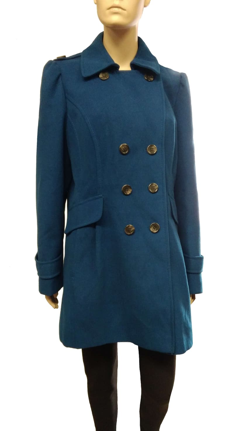 Elegantní dámský flaušový kabátek Marks & Spencer