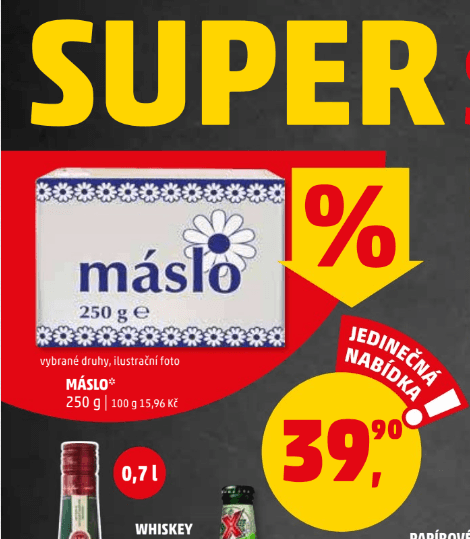Máslo 82% 250 g